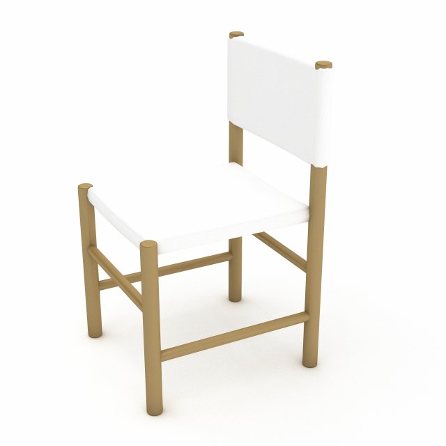 Small stool 3D मॉडल .c4d .max .obj .3ds .fbx .stl .blend 