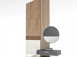 The modern toilet sink Low-poly 3D 모델