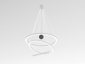 Modern ceiling lighting Low-poly 3D 模型