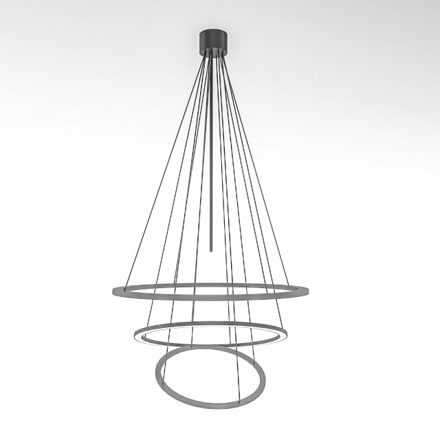 Modern ceiling lighting Low-poly 3D 模型 .c4d .max .obj .3ds .fbx .stl .blend 