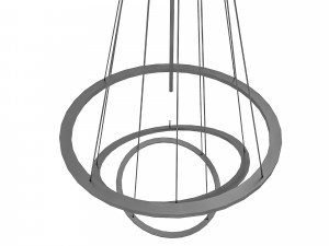 Modern ceiling lighting Low-poly 3D 模型