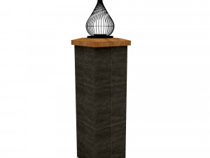 Modern garden wall lighting Low-poly 3D 모델