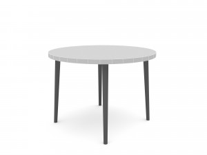 The modern office coffee table Low-poly 3D Model