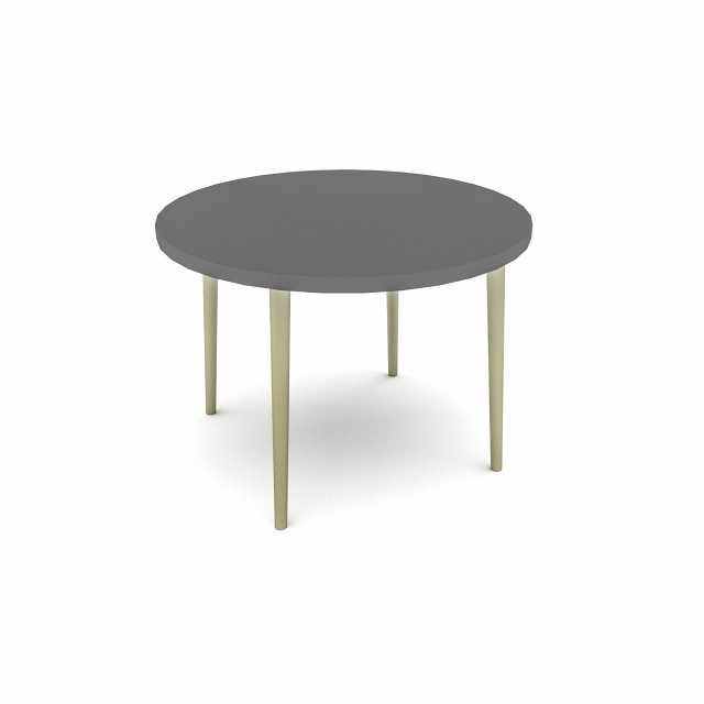 The modern office coffee table Low-poly 3D Model .c4d .max .obj .3ds .fbx .stl .blend 