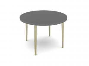 The modern office coffee table Low-poly 3D Model