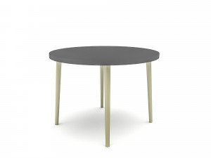 The modern office coffee table Low-poly 3D Model
