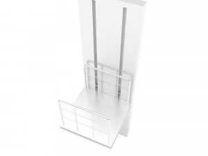The open elevator Low-poly 3D Model