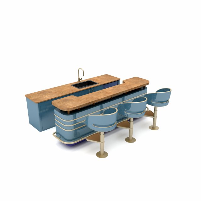 The outdoor Low-poly 3D Model .c4d .max .obj .3ds .fbx .stl .blend