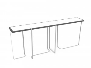 Modern design coffee table Low-poly 3D 模型