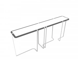Modern design coffee table Low-poly 3D Model