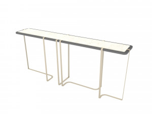 Modern design coffee table Low-poly 3D 模型