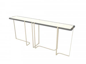 Modern design coffee table Low-poly 3D Model