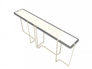 Modern design coffee table Low-poly 3D Model