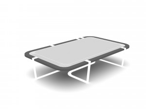 Modern design coffee table 02 Low-poly 3D Model