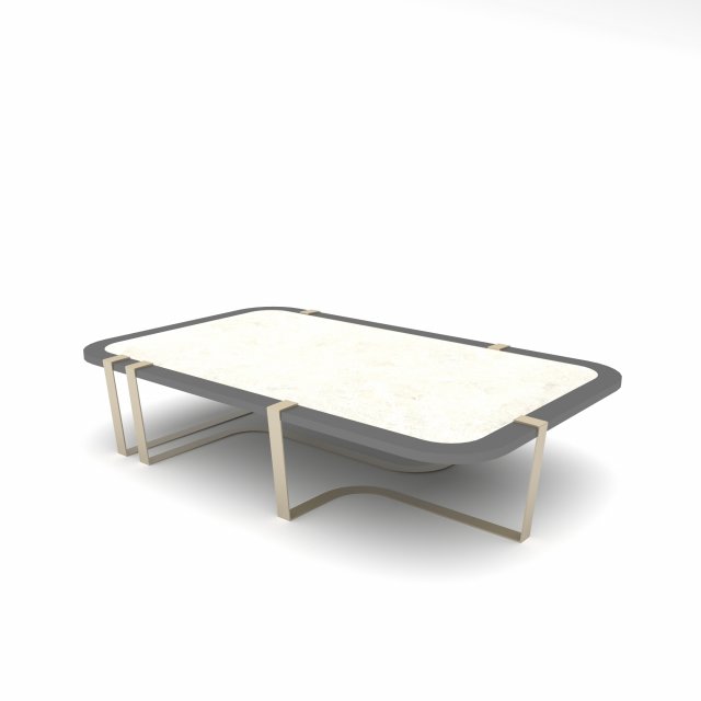 Modern design coffee table 02 Low-poly 3D Model .c4d .max .obj .3ds .fbx .stl .blend 