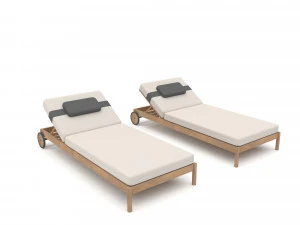 आधुनिक चाइज़ लॉन्ग लो-पॉली 3D मॉडल