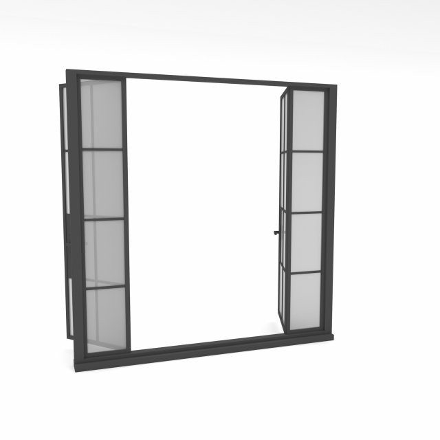 Loft door Low-poly Modelo 3D .c4d .max .obj .3ds .fbx .stl .blend 