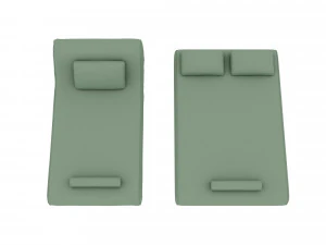 Soft chaise lounge Low-poly 3D Model