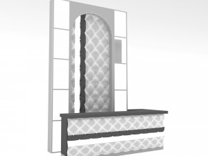 The classic indoor bar 02 Low-poly Model 3D