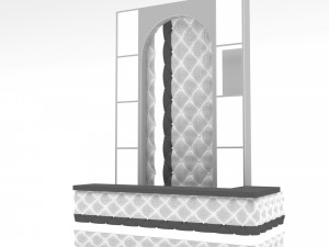 The classic indoor bar 02 Low-poly Model 3D