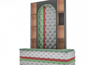 The classic indoor bar 02 Low-poly Model 3D
