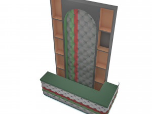 The classic indoor bar 02 Low-poly Model 3D