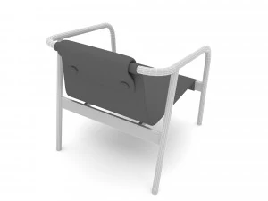 La sedia moderna decorativa Low-poly Modello 3D