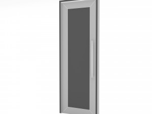 Wooden old door Low-poly 3D Model