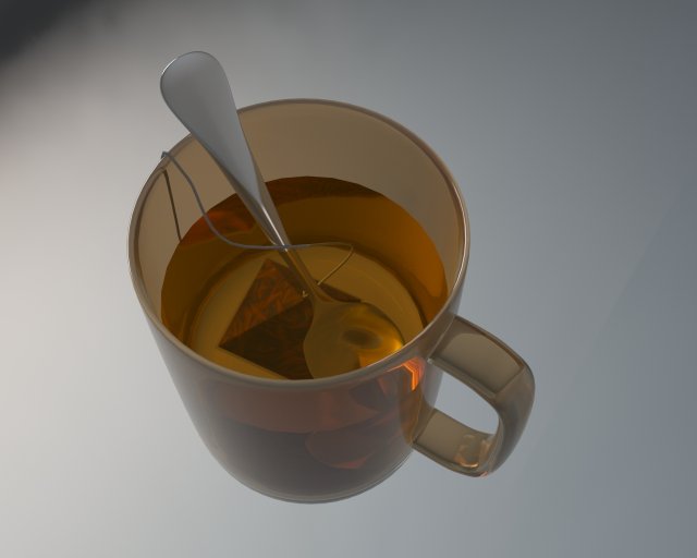 cup of tea 3Dモデル .c4d .max .obj .3ds .fbx .stl .blend