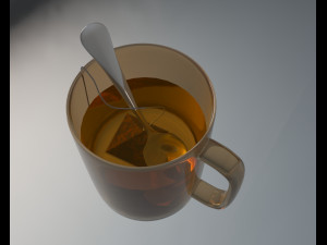 cup of tea 3D 모델