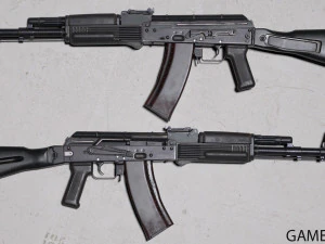 AK74 3D Model