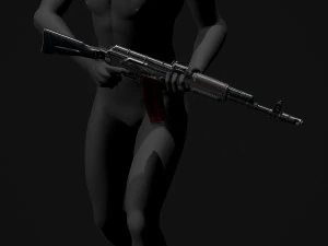 AK74 3D Model