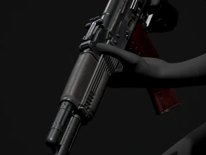 AK74 3D Model