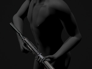 AK74 3D Model