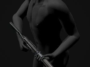 AK74 3D Model