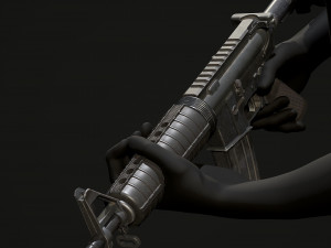M4A1 Model 3D