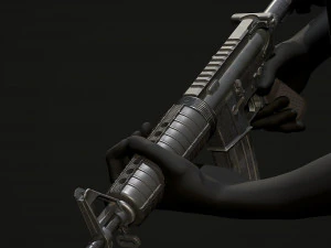 M4A1 3D Model