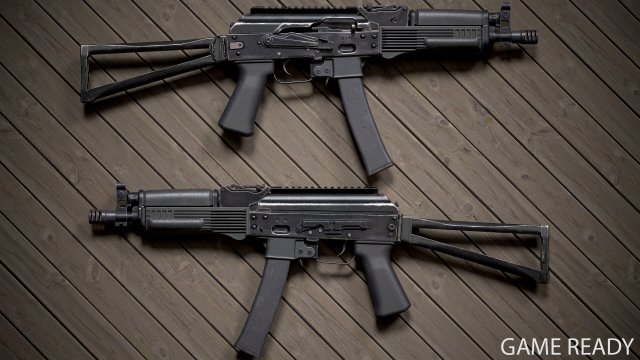 PP-19Vityaz 3D मॉडल .c4d .max .obj .3ds .fbx .stl .blend 