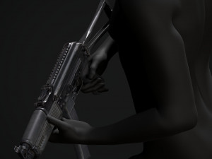 PP-19Vityaz 3D मॉडल