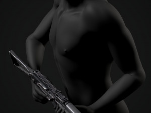 PP-19Vityaz 3D मॉडल