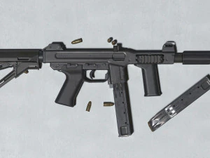 Espectro M4 Modelo 3D