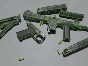 Espectro M4 Modelo 3D