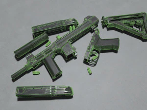 Espectro M4 Modelo 3D