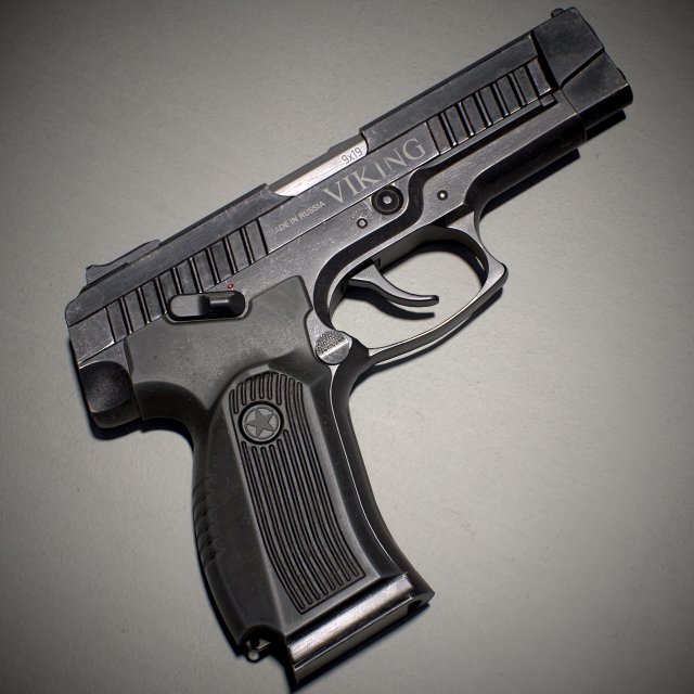 MP-445 Viking 3D Model .c4d .max .obj .3ds .fbx .stl .blend 
