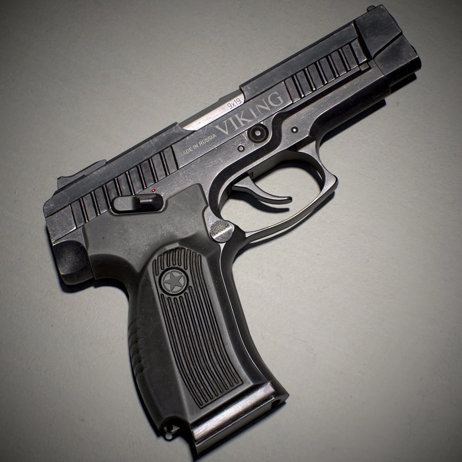 MP-445 Viking 3D Model .c4d .max .obj .3ds .fbx .stl .blend 