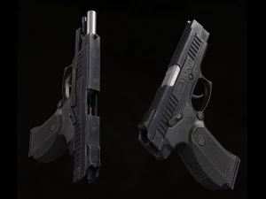 MP-445 Viking 3D Model