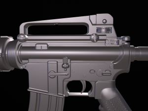 M4a1 HP 3D 모델