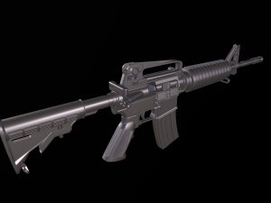 M4a1 HP 3D 모델