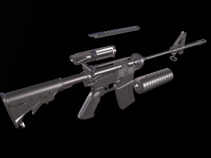 M4a1 HP 3D Model