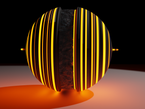lava ball Modèle 3D
